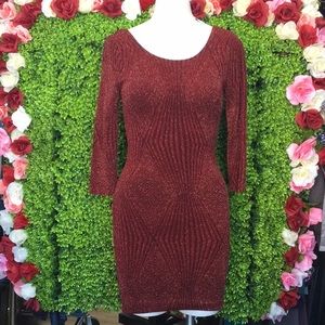 TRIXXIN sparking red dress